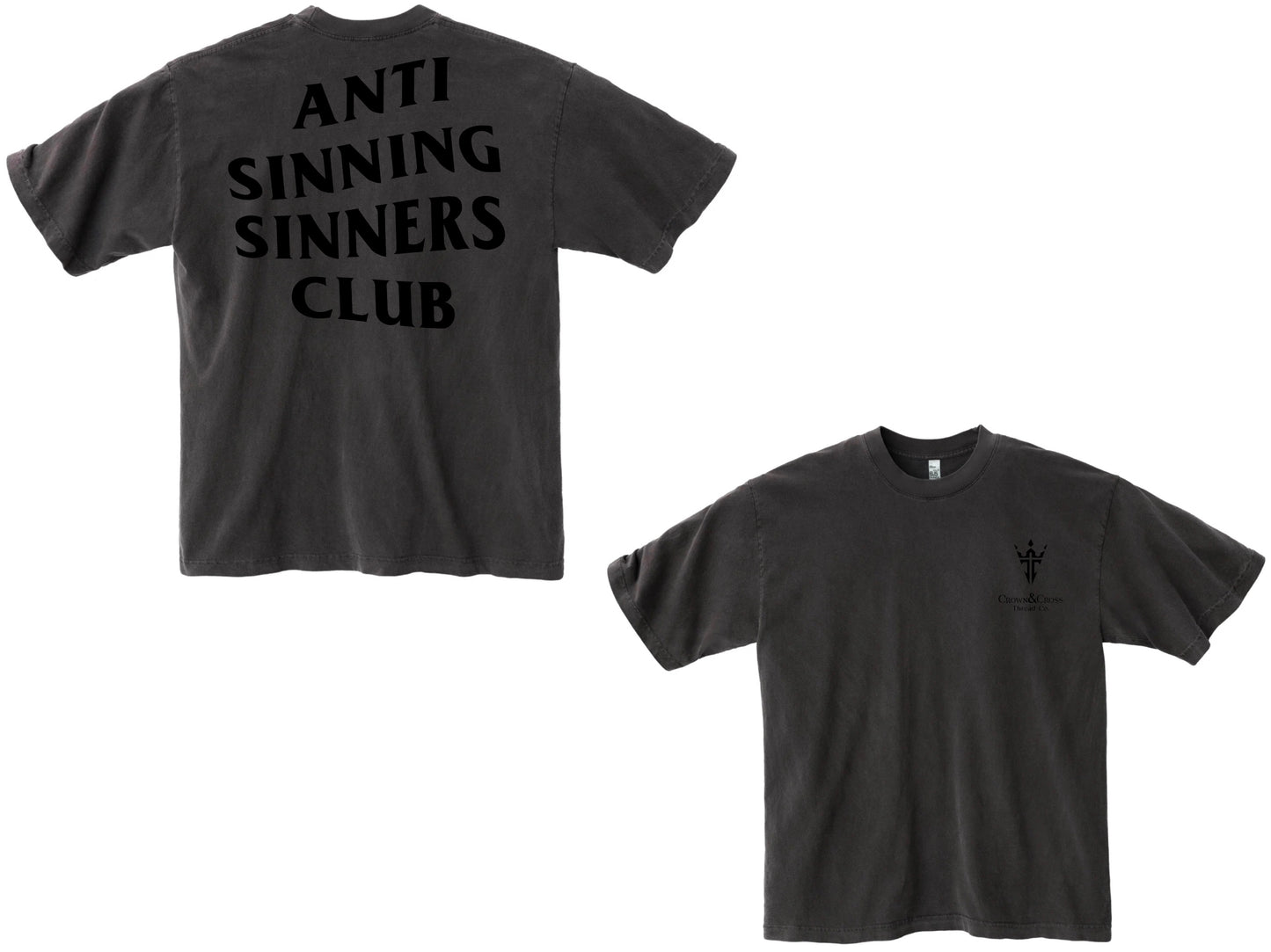Anti Sinning Sinners Club Relaxed Fit T-Shirt - Unisex