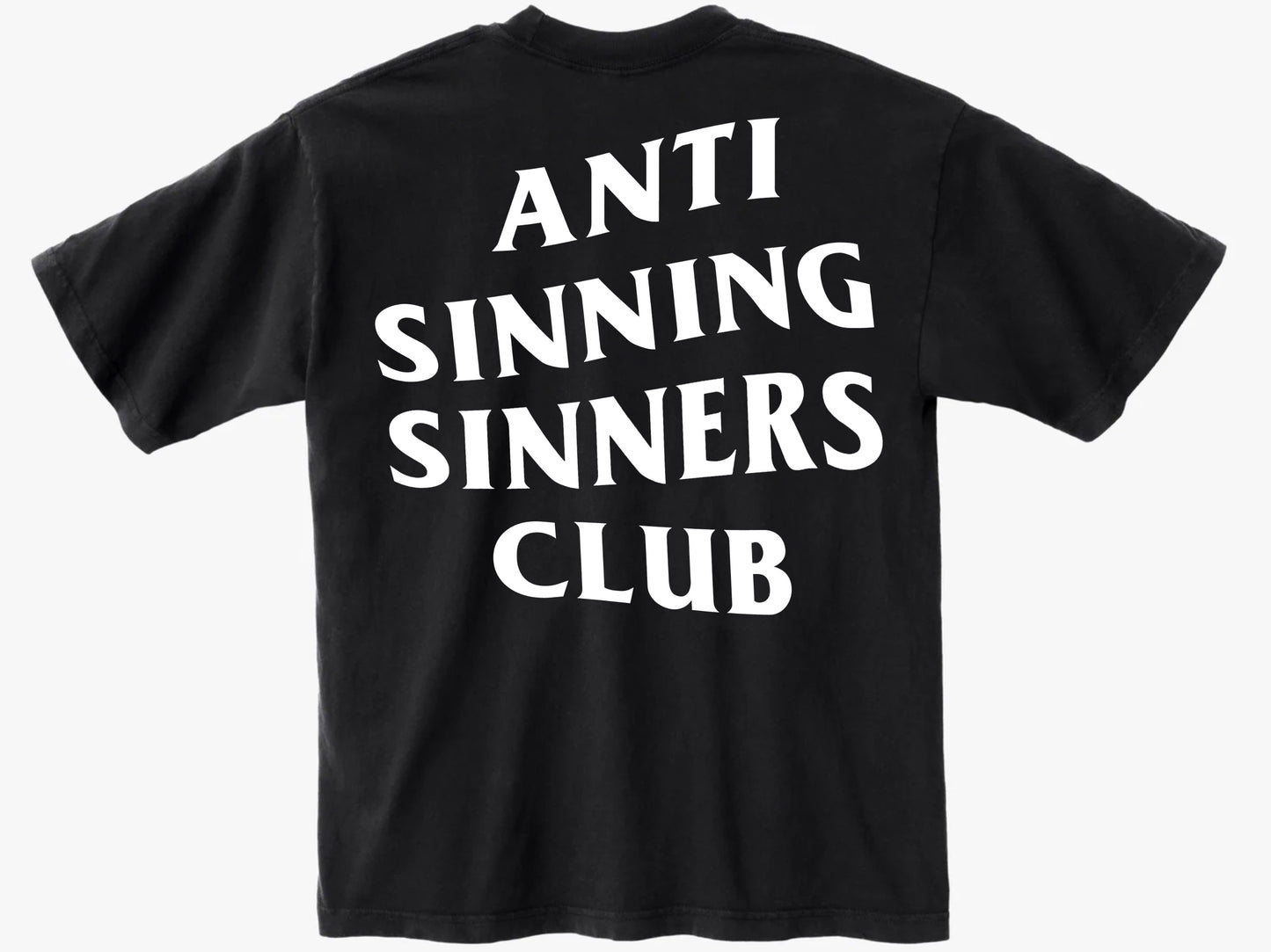 Anti Sinning Sinners Club Relaxed Fit T-Shirt - Unisex