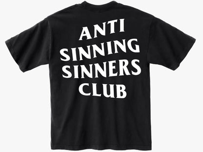 Anti Sinning Sinners Club Relaxed Fit T-Shirt - Unisex