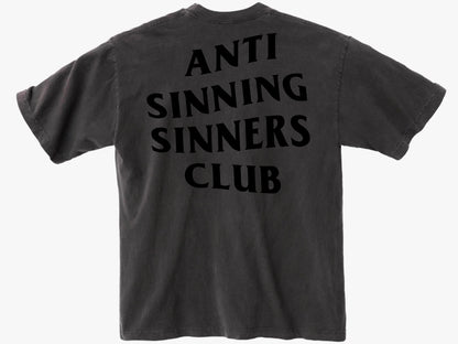 Anti Sinning Sinners Club Relaxed Fit T-Shirt - Unisex