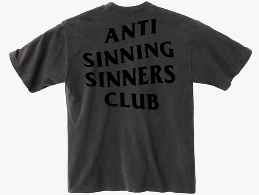 Anti Sinning Sinners Club Relaxed Fit T-Shirt - Unisex