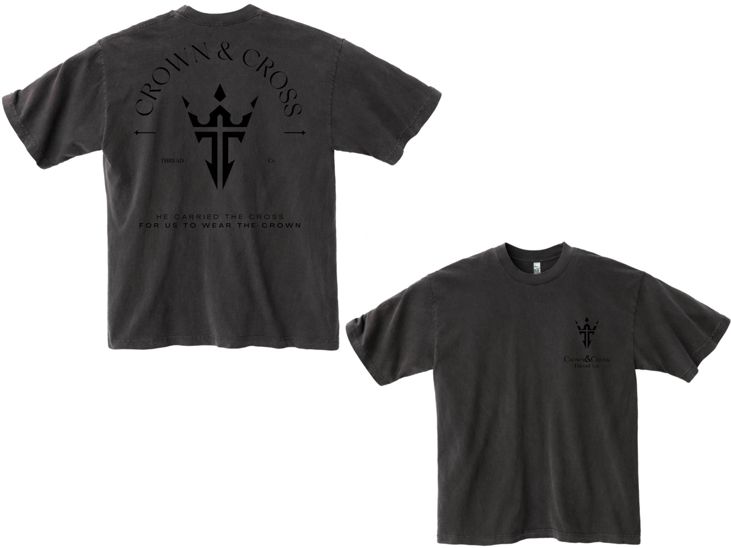 "He Carried The Cross" Relaxed Fit T-Shirt - Unisex