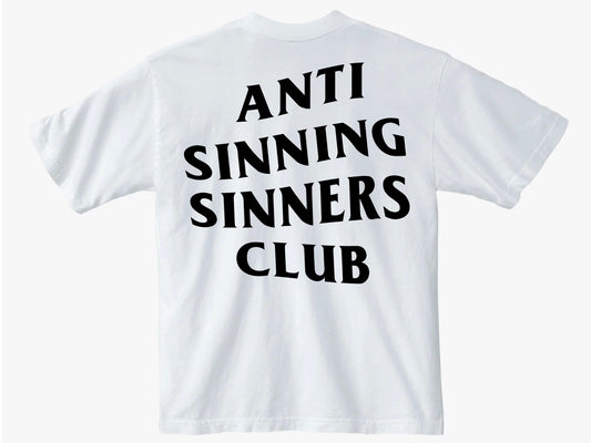 Anti Sinning Sinners Club Relaxed Fit T-Shirt - Unisex
